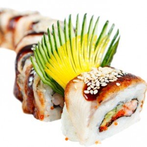 🐉 Drakrulle sushi recept