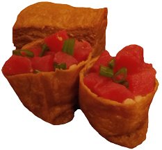 Inari sushi med Tonfisk